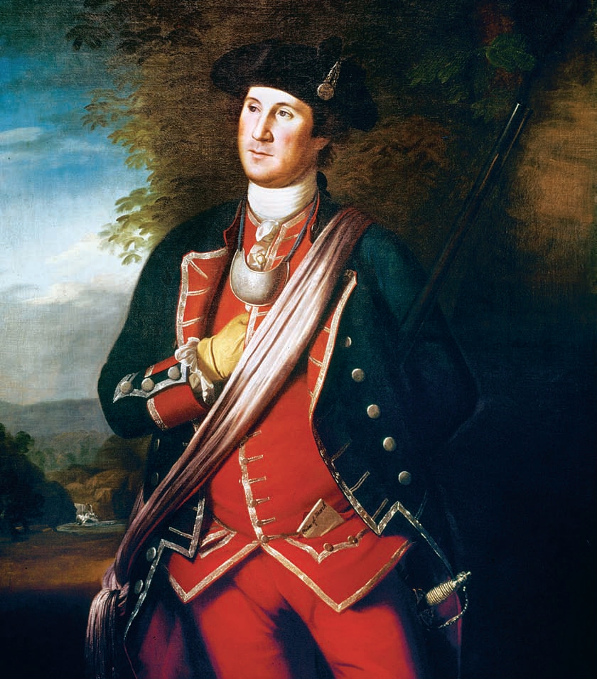 Portrait of George Washington, 1772 by Charles Willson Peale, Washington-Custis-Lee Collection, Washington and Lee University, Lexington, Virginia.