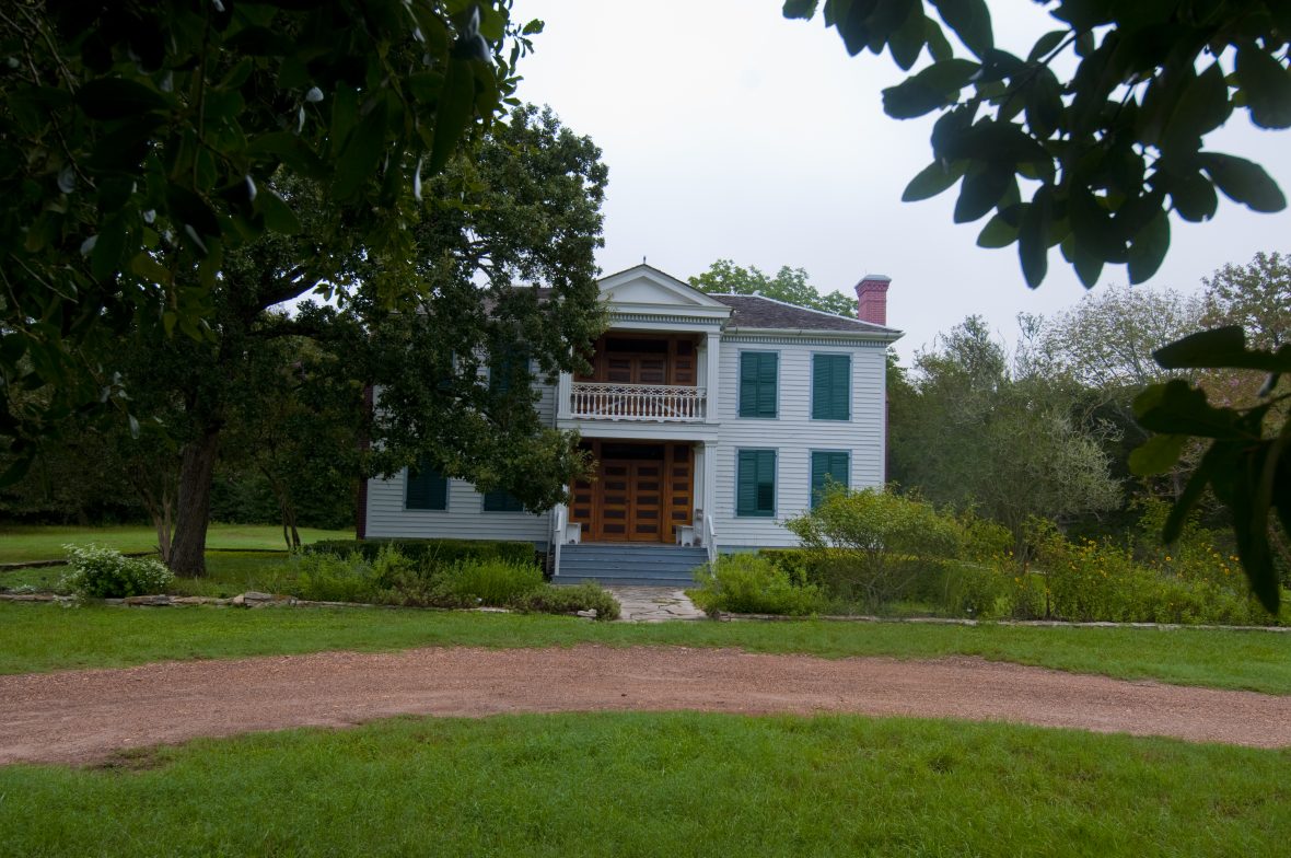 The McGregor-Grimm House at Winedale.