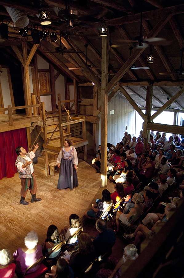 A Shakespeare at Winedale production by College of Liberal Arts students.