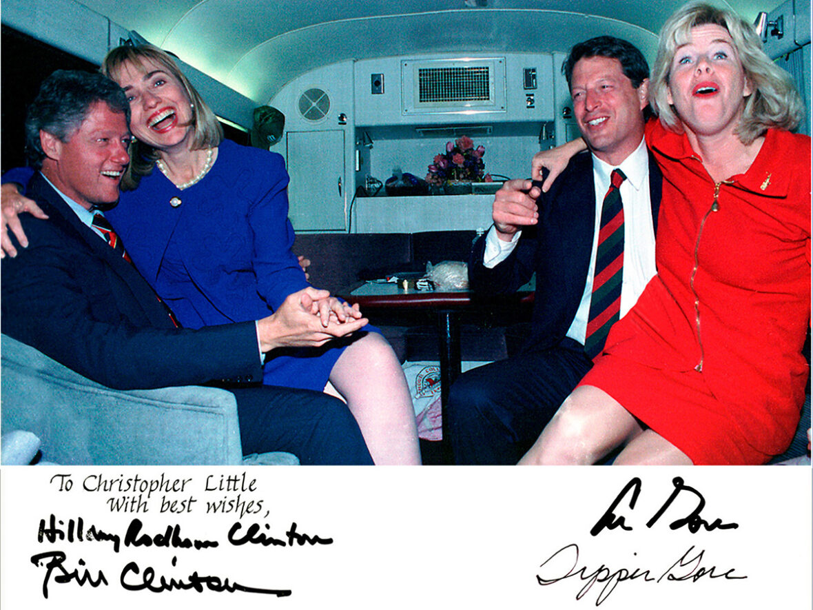 Clintons and Gores. 1992