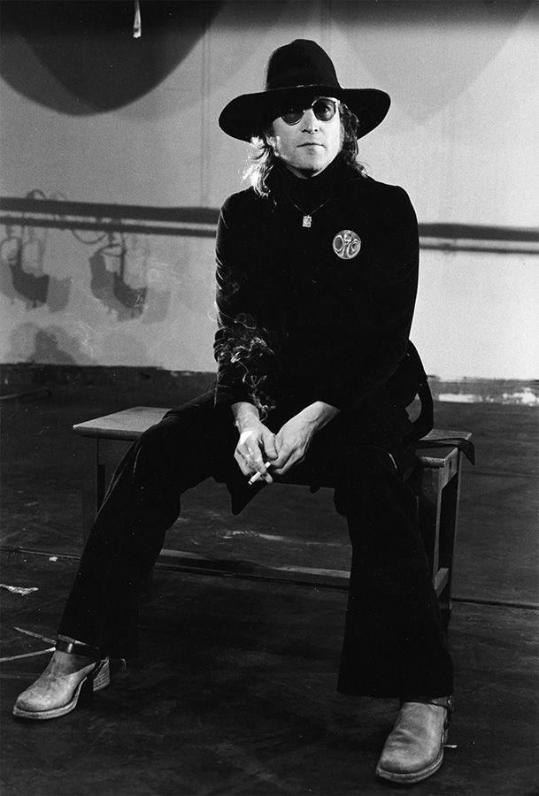 John Lennon, 1974.