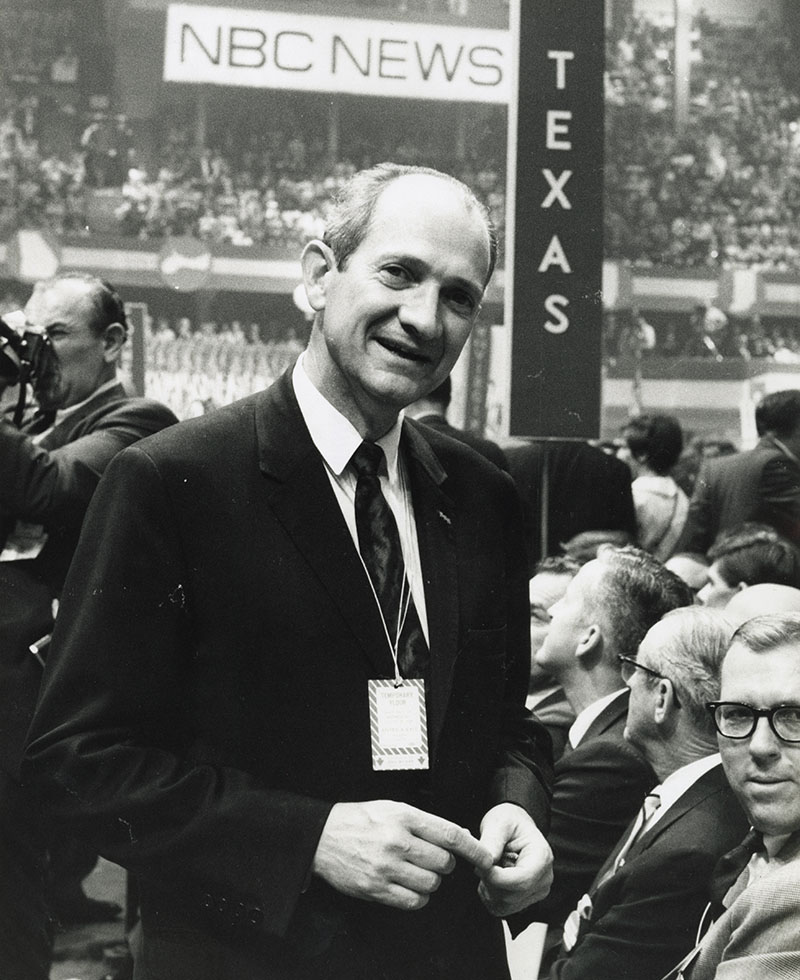 Jack Brooks at the Democratic National Convention, 1968. camh-dob-002515