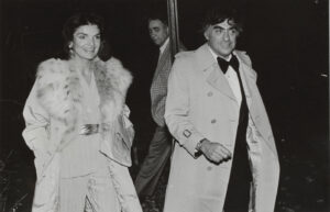 Jacqueline Kennedy Onassis and Richard Goodwin. Richard N. Goodwin Papers, courtesy of the Briscoe Center for American History.