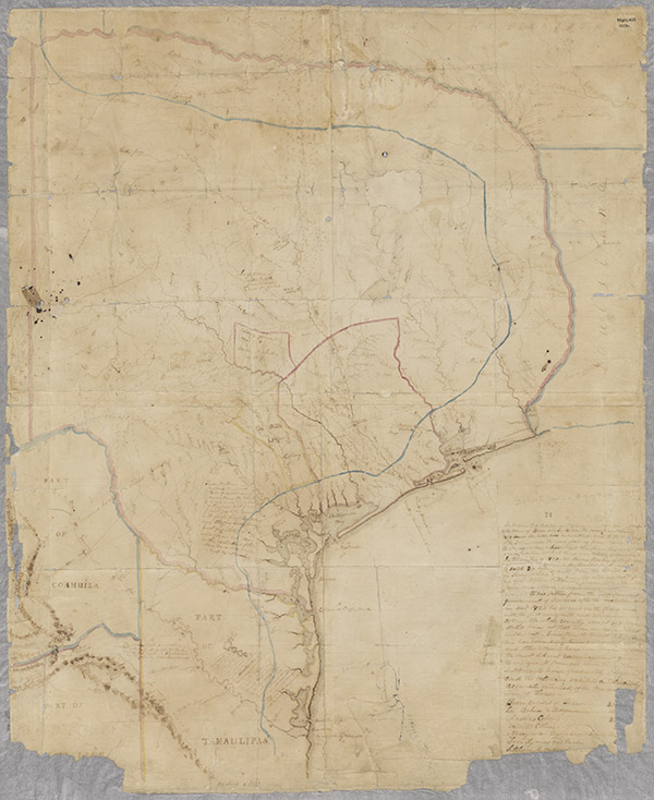 Stephen F. Austin's Map of Texas
