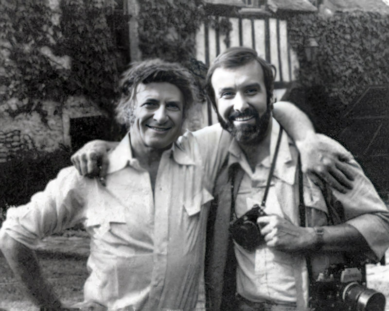 Marcel Marceau and Ben Martin