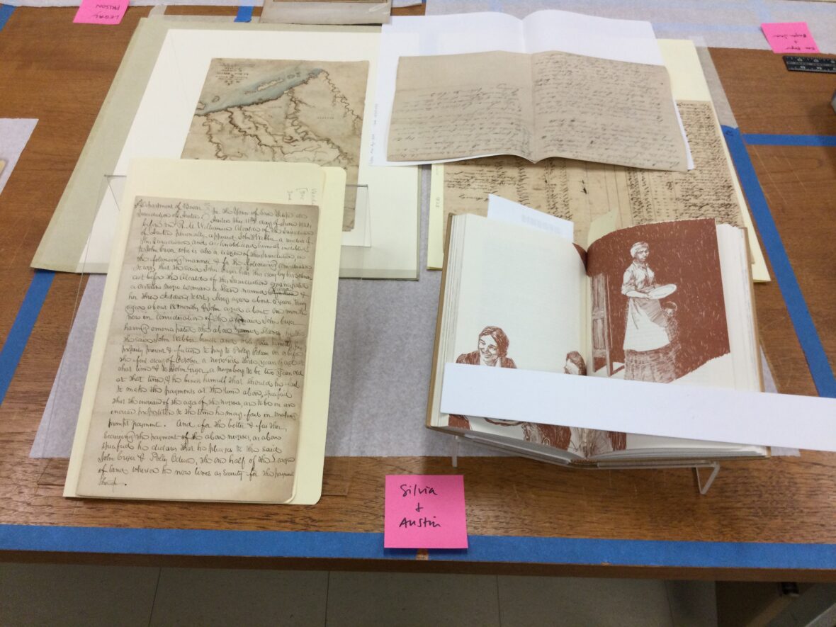 Collection of documents and artifacts from Sylvia Webber.