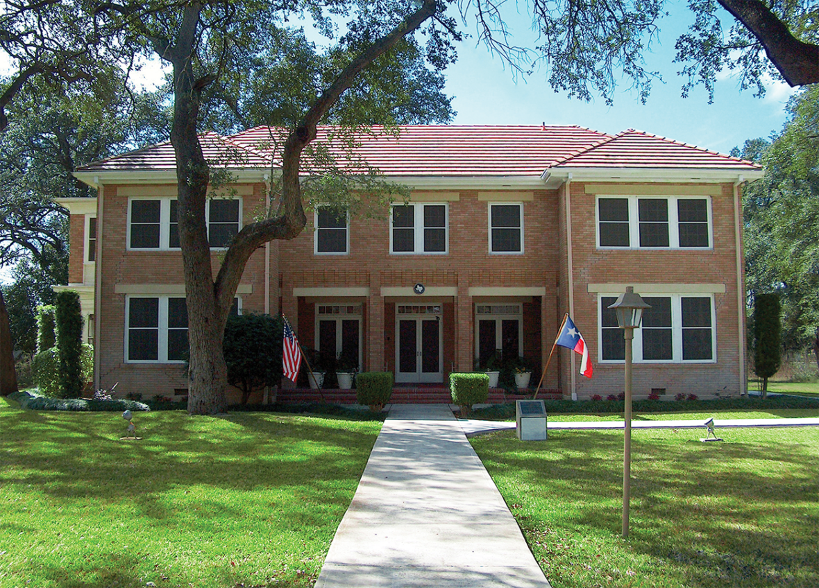 The Briscoe-Garner Museum  in Uvalde, Texas. 